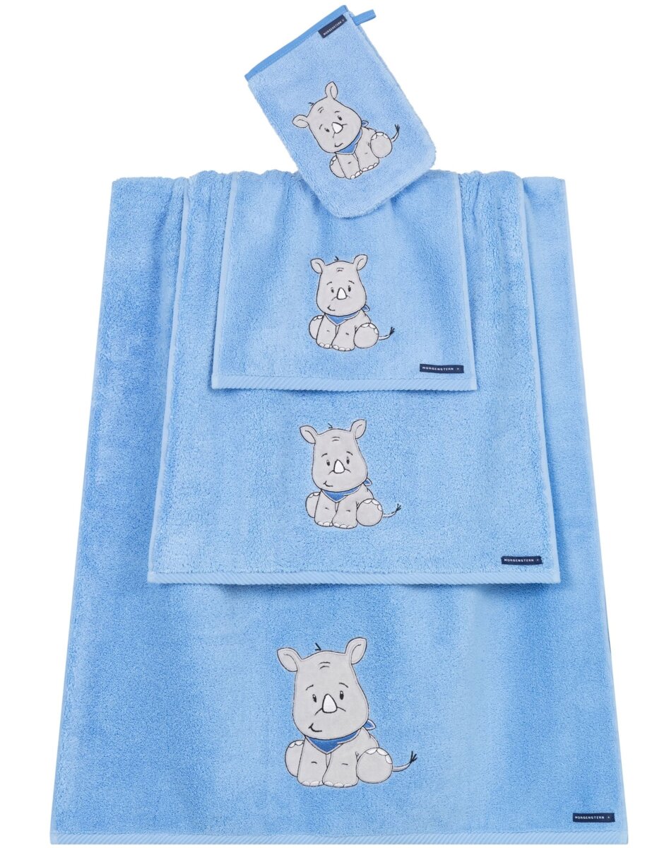 RHINO  Duschtuch Blau