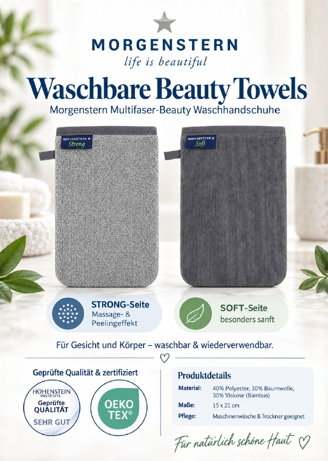Din A 4 Aufsteller Beauty Towels